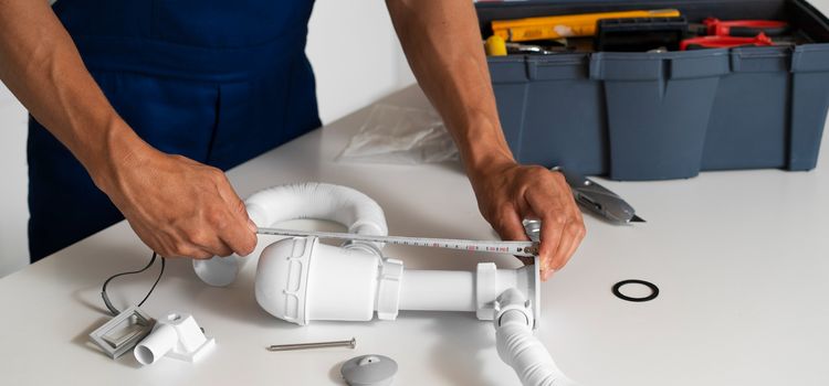 mosogató lefolyó szerelés előtti mérés