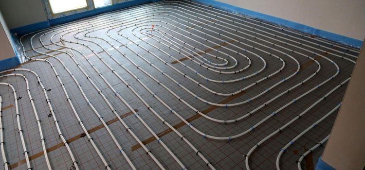 Padlófűtés kiépítése